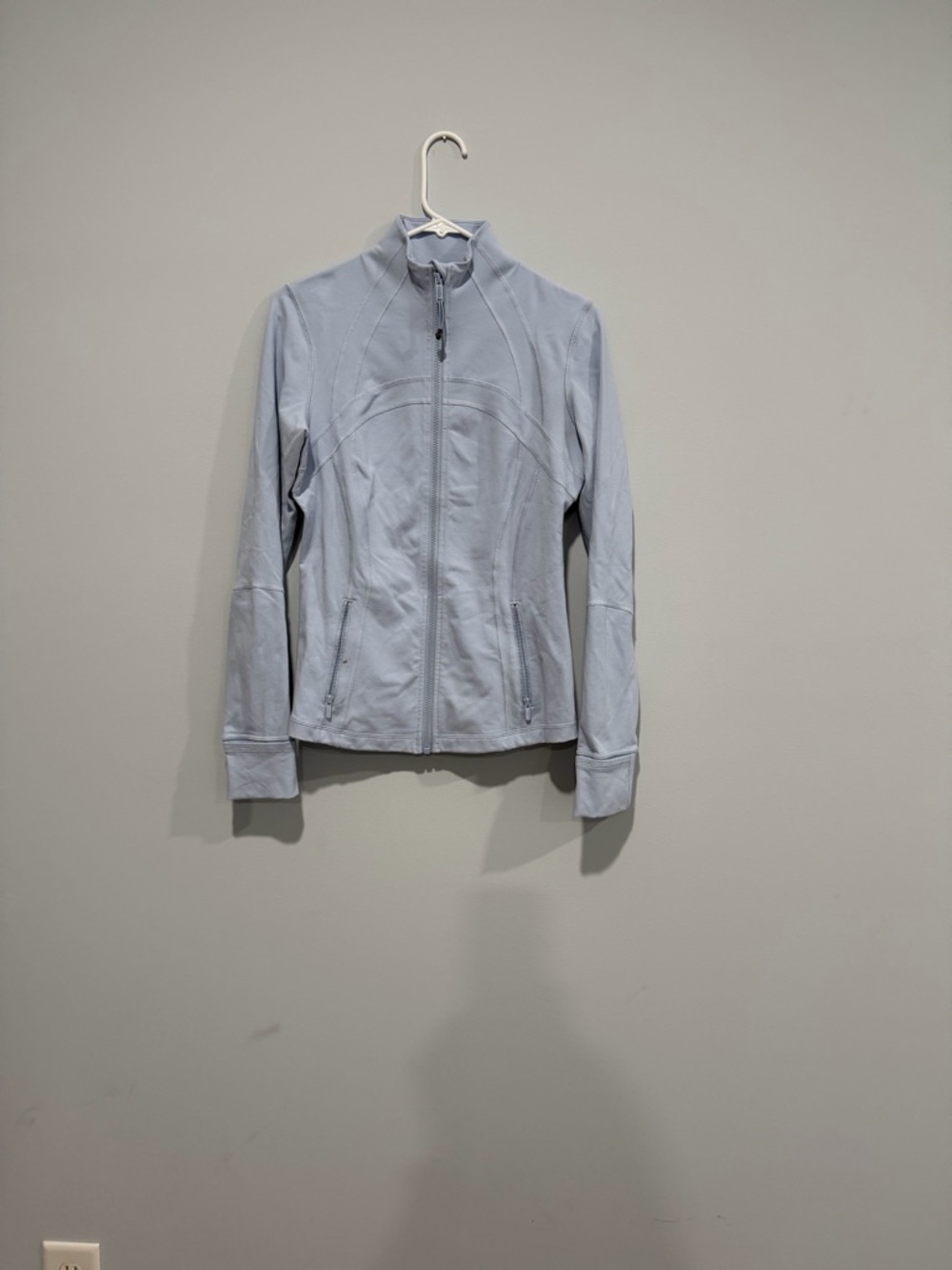 lululemon athletica Light Blue Zip-Back Performance Jacket